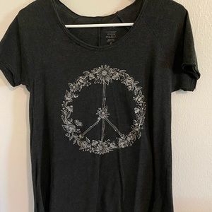Natural Life peace sign shirt